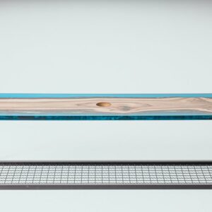 Blat do łazienki żywica drewnoorzech