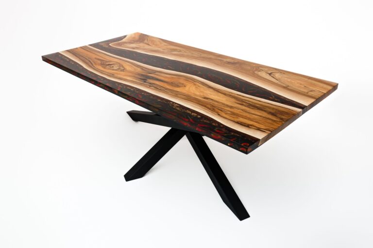 Stół z żywicą "Chili"