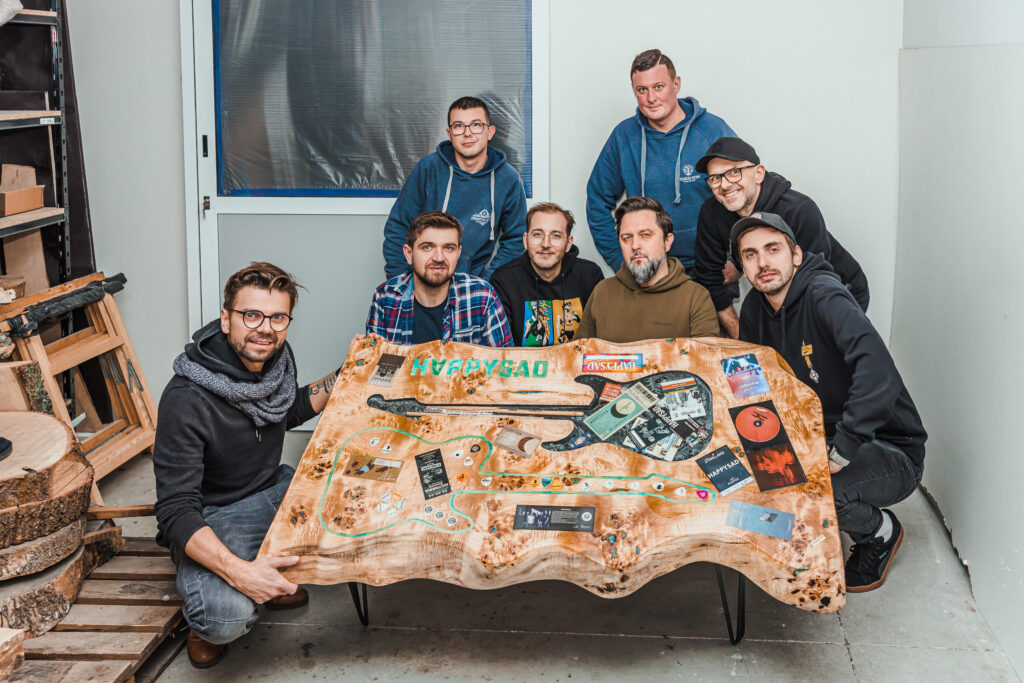 Szkolenie stoły z żywicy